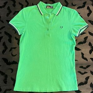 Fred perry green polo